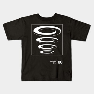 Bauhaus - Dive / Minimalist Style Graphic Artwork Design Kids T-Shirt